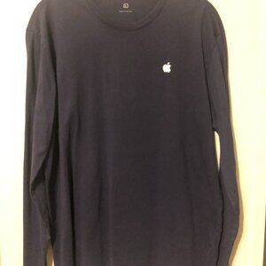 Apple L/S store employees shirt in a large and a navy blue